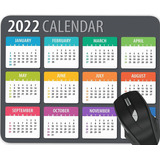 Alfombrilla De Raton 2021 Con Diseño De Calendario Para Vi
