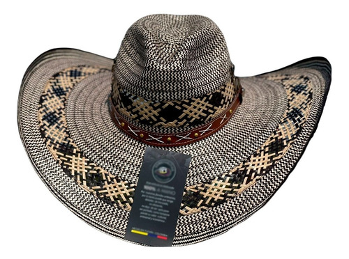 Sombrero 31 Fibras Tejido Fino Artesanal Hormado