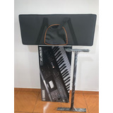 Organeta Yamaha Psr E-463 + Base X + Estuche Semiduro