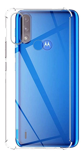 Funda Alto Impacto Clear Para Motorola Moto E7i Power