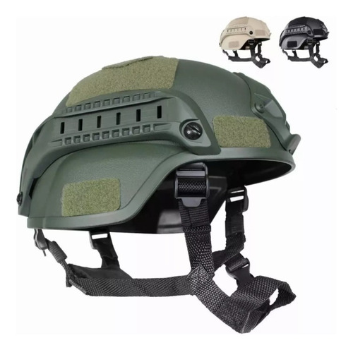 Casco Paintball Táctico Ajustable Para Militar Protección