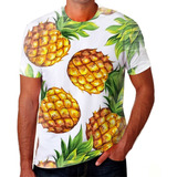 Camisa Camiseta Abacaxi Fruta Tropical Envio Rápido 08