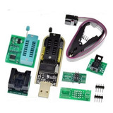 Gravador Eprom Bios Cmos Ch341a Pro Ch341 Kit Completo