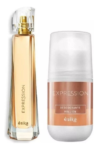 Pack Perfume Y Desodorante Mujer Expression De Esika 50 Ml