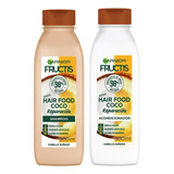 Kit Fructis Reparación Hair Food Coco Shampoo Acondicionador