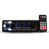 Mp3 Som Automotivo Bluetooth 7 Cores 200w Pen Drive Sd Usb