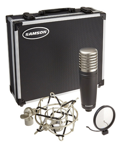 Micrófono Condenser De Estudio Samson Mtr231 Como Nuevo! 