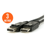 Cabo Displayport X Displayport 3 Metros