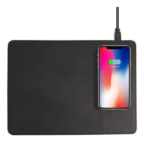 Mousepad Con Carga Inalámbrica 10w