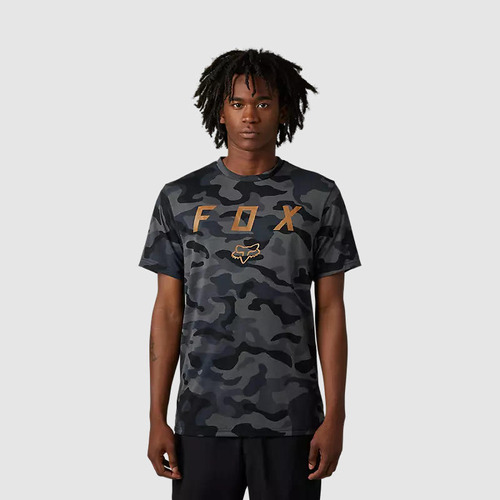 Polera Lifestyle Vzns Camo Negro Fox