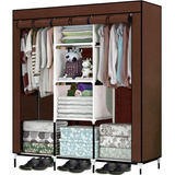 Closet Organizador 3 Puertas Compartimientos Metal Tela