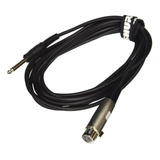 Shure C15ahz Cable De 4.6m De Xlr A Plug 1/4