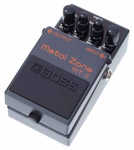 Boss Mt-2 Metal Zone Pedal Para Guitarra Distorsión Mt2