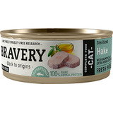 Bravery Lata Cat Sterilized Hake  70 Gr