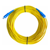 Cable Fibra Monomodo 0ptica Patch Cord Sc/upc Sc/upc 20 Mts