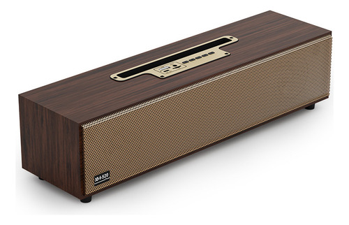 Altavoz Bluetooth Retro De Madera Altavoces Duales