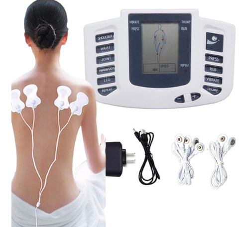 Massageador Elétrico Choque Acupuntura Estimulador Muscular