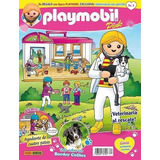 Revista Playmobil Pink 5 Veterinaria Con Cachorro