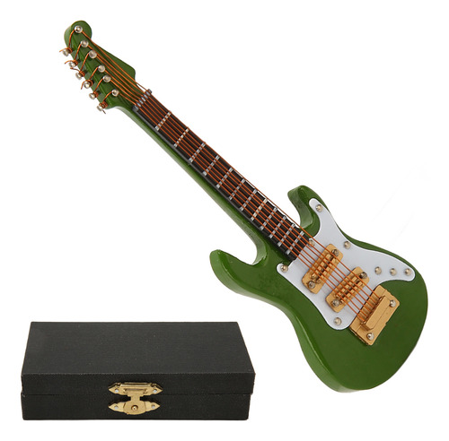 Modelo De Guitarra En Miniatura De Aleación Eléctrica, Exqui