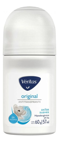 Veritas Deo Roll On Original Mujer X 60 G