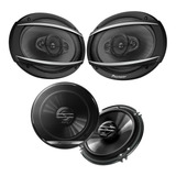 Combo Parlantes Pioneer Ts-a6967s + Ts-g1620f 4 Ohms
