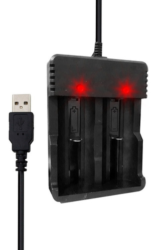 Cargador Universal Para Pilas Bateria Recargable Aa Aaa Usb