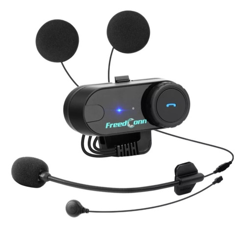 Intercomunicador Bluetooth Para Casco T-com Vb Con Radio Fm