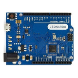 Placa Leonardo Atmega32u4  Avr 32 K Flash Con Cable Usb