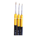 Set Pinceles Artisticos Liner X3 0 00 Y 000