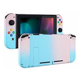 Carcasa Reemplazable Para Nintendoswitch Degradado Rosa Azul