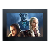 Cuadro De Daenerys Jon Snow Rey De La Noche Juego De Tronos