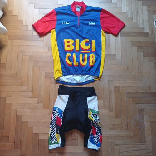 Combo Camiseta Y Calza Ciclista Usado - Talle M