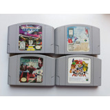 Super Smash Bros N64 Paquete De 4 Juegos 100% Originales
