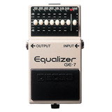 Pedal Boss Equalizer Ge 7 Equalizer Para Guitarra Ge7