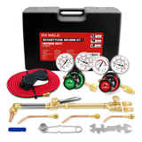 Rx Weld Kit De Antorcha De Oxígeno Y Acetileno, Kit De Solda