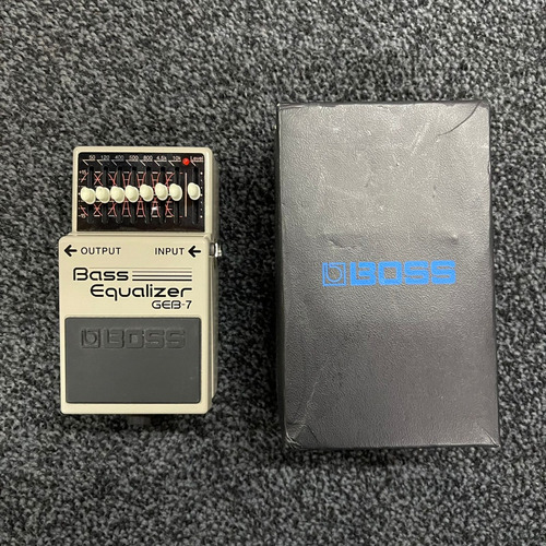 Pedal Boss Para Bajo Equalizer Geb-7