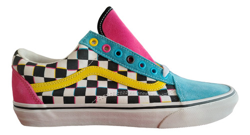 Vans Crazy Check Cuadros Negros / Blanco T 10.5 Usa,28.5cm