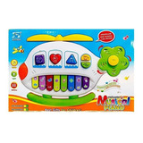 Piano Musical Forma Helicoptero Juguete Educativo Para Niños Color Multicolor