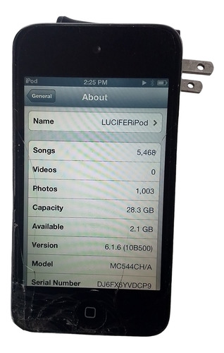 iPod Touch 4g De 32 Gb Con Depique Pantalla No Afecta Su Fu