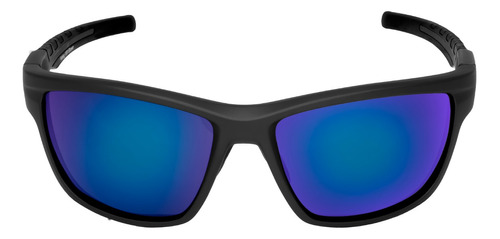 Oculos U. V. 400 Espelhado Azul Solar Para Pesca 1001
