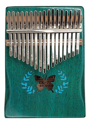 Piano De Madera Kalimba De 17 Teclas Con Instrumento Musical