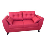 Sillon 2 Cuerpos 160 Cm Sofa Nórdico Living Moderno Confort