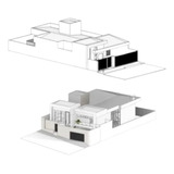 Pack 2 Projetos Casa Duplex Moderno Revit Super Atualizado