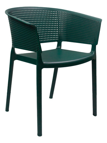 Silla Minimalista Saona Moderna Jardin Hogar Exterior Verde