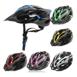 Casco Reforzado Bicicleta Con Visera Ajustable