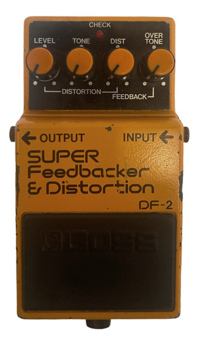 Pedal Boss Super Feedbacker Distortion Df2 Df-2 Usado Japon