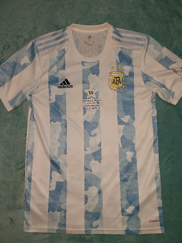 Camiseta Festejos Argentina Campeon *detalles* Original (s)