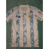 Camiseta Festejos Argentina Campeon *detalles* Original (s)