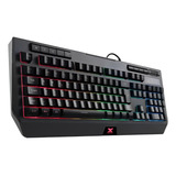 Teclado Gamer Vinik Gt800 C/suporte De Celular Rgb Usb Preto