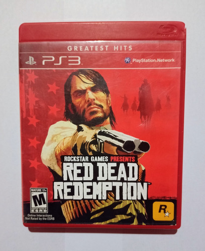 Red Dead Redemption Ps3 Fisico Impecable!